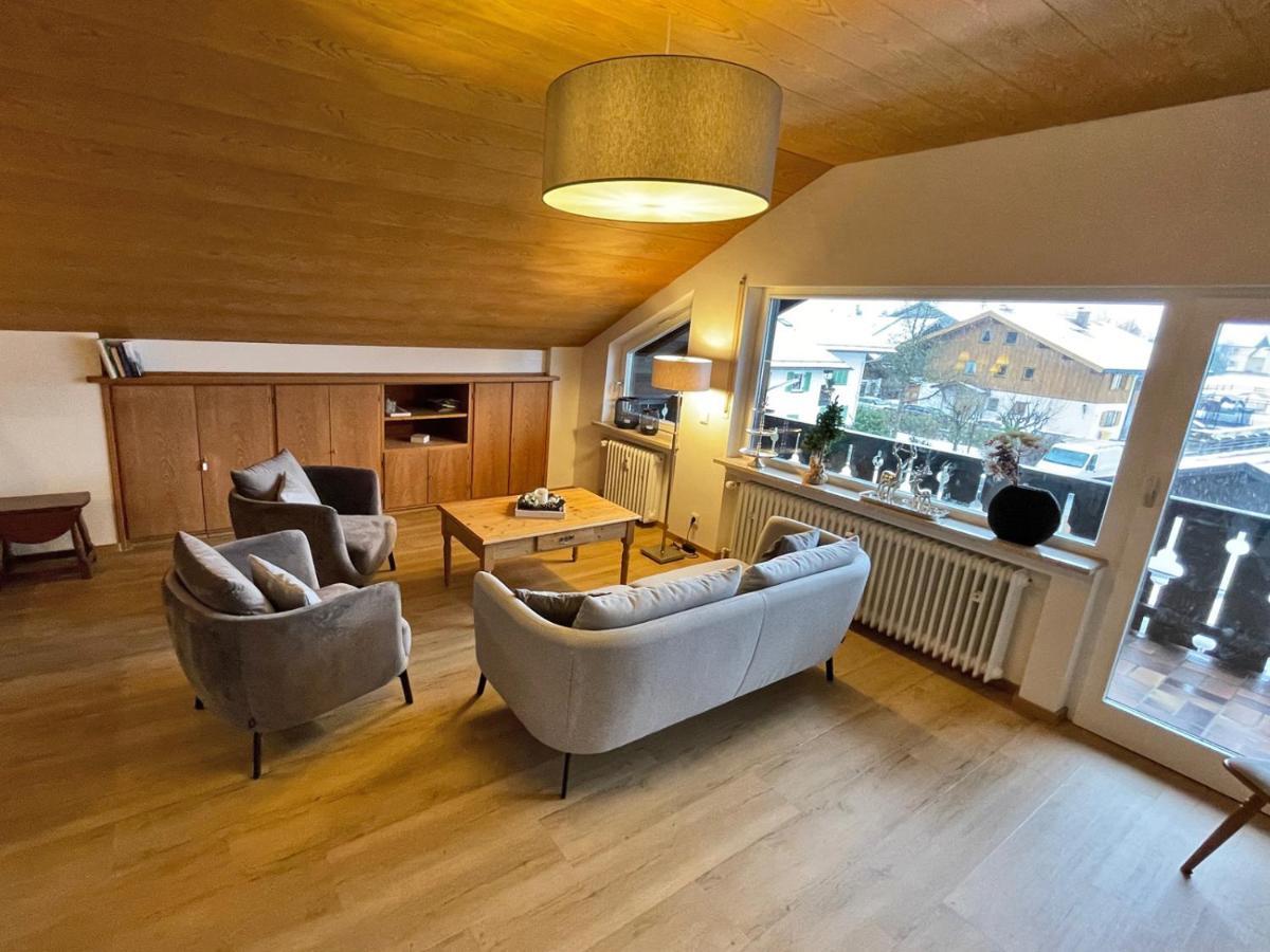 Alpenblick Apartamento Farchant Exterior foto